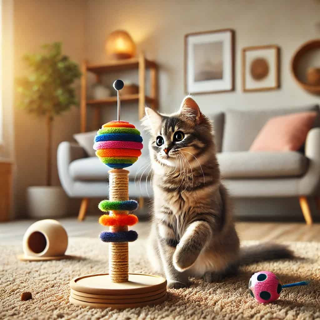 zabawka interaktywna dla kota